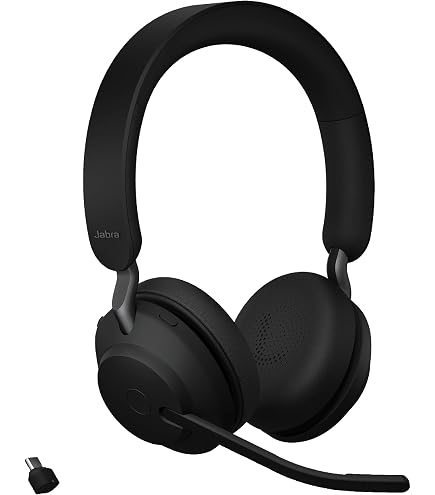 Amazon.com: Jabra Evolve2 75 PC Wireless Headset with Adjustable
