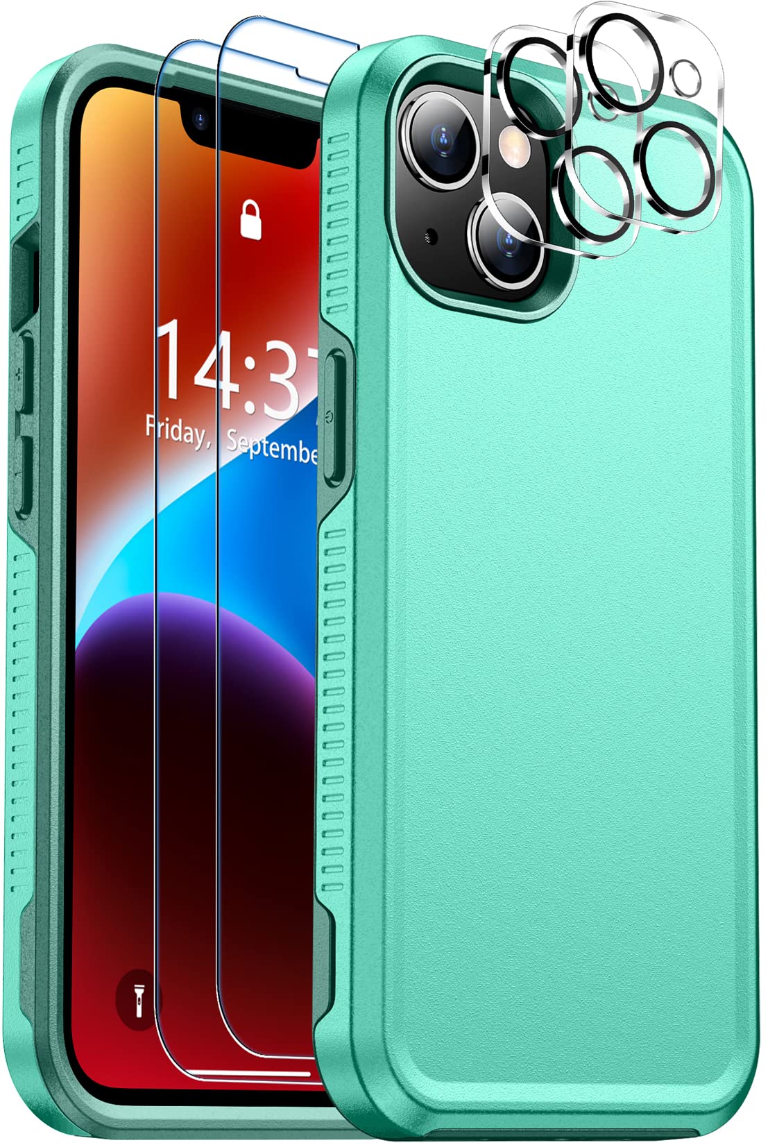 Justcool Designed for iPhone 14 Plus Case, [10 FT