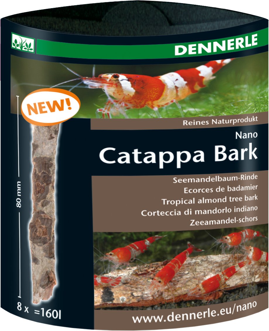 Dennerle Nano Catappa Bark Tropical Almond Tree Bark - 8 pcs.