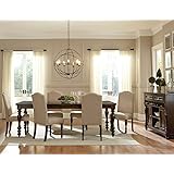 Amazon Com Baxton Studio Swaffield Linen Modern Banquette Bench
