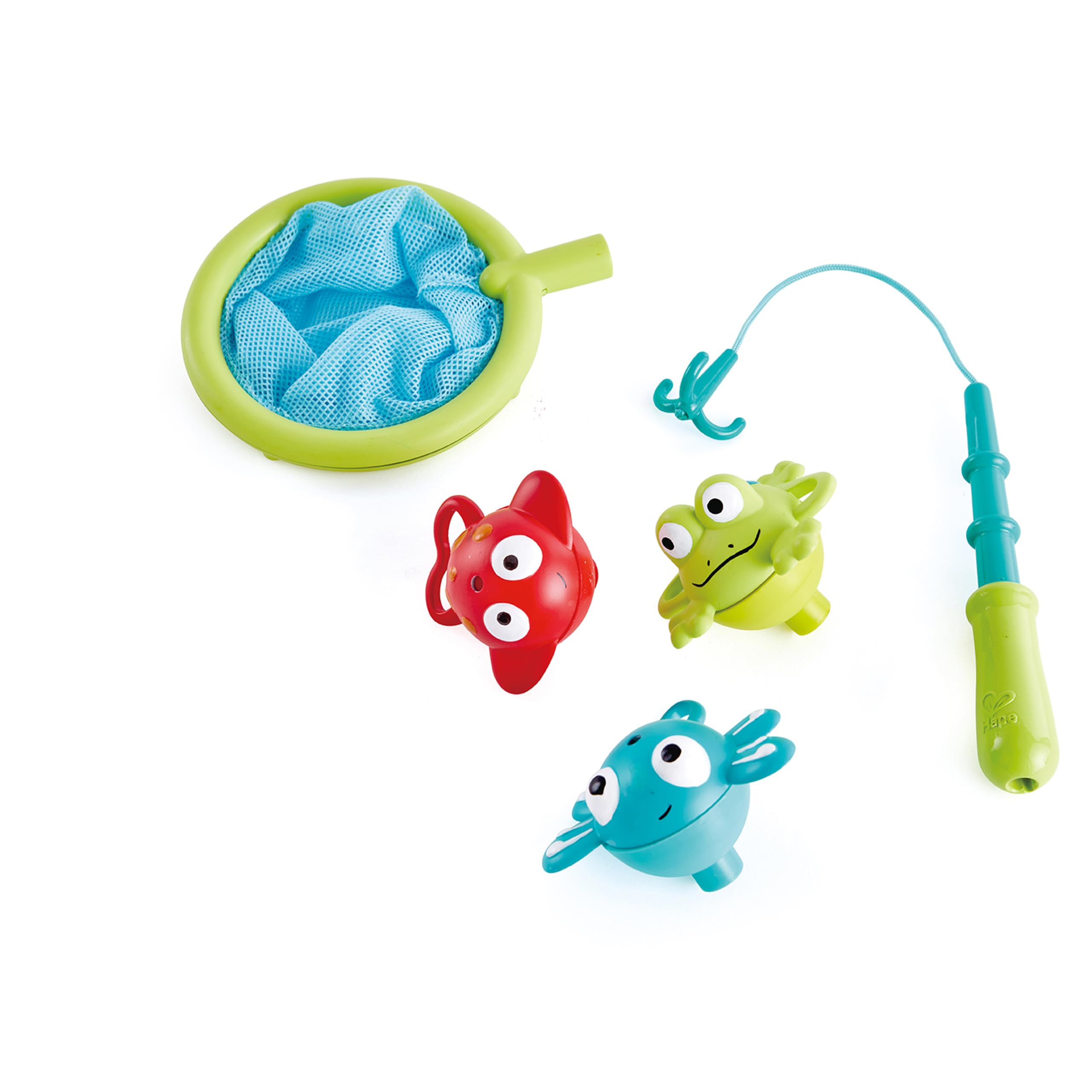 Hape Double Fun Fishing Set - Bath and Pool Floating Game, Fun Bath & Water Play Toys