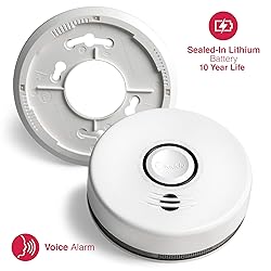 Kidde Smoke & Carbon Monoxide Detector, 10-Year