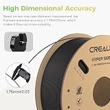 Creality Hyper PLA Filament Black 1KG 3D Printer High Speed Toughness 1.75mm view 5