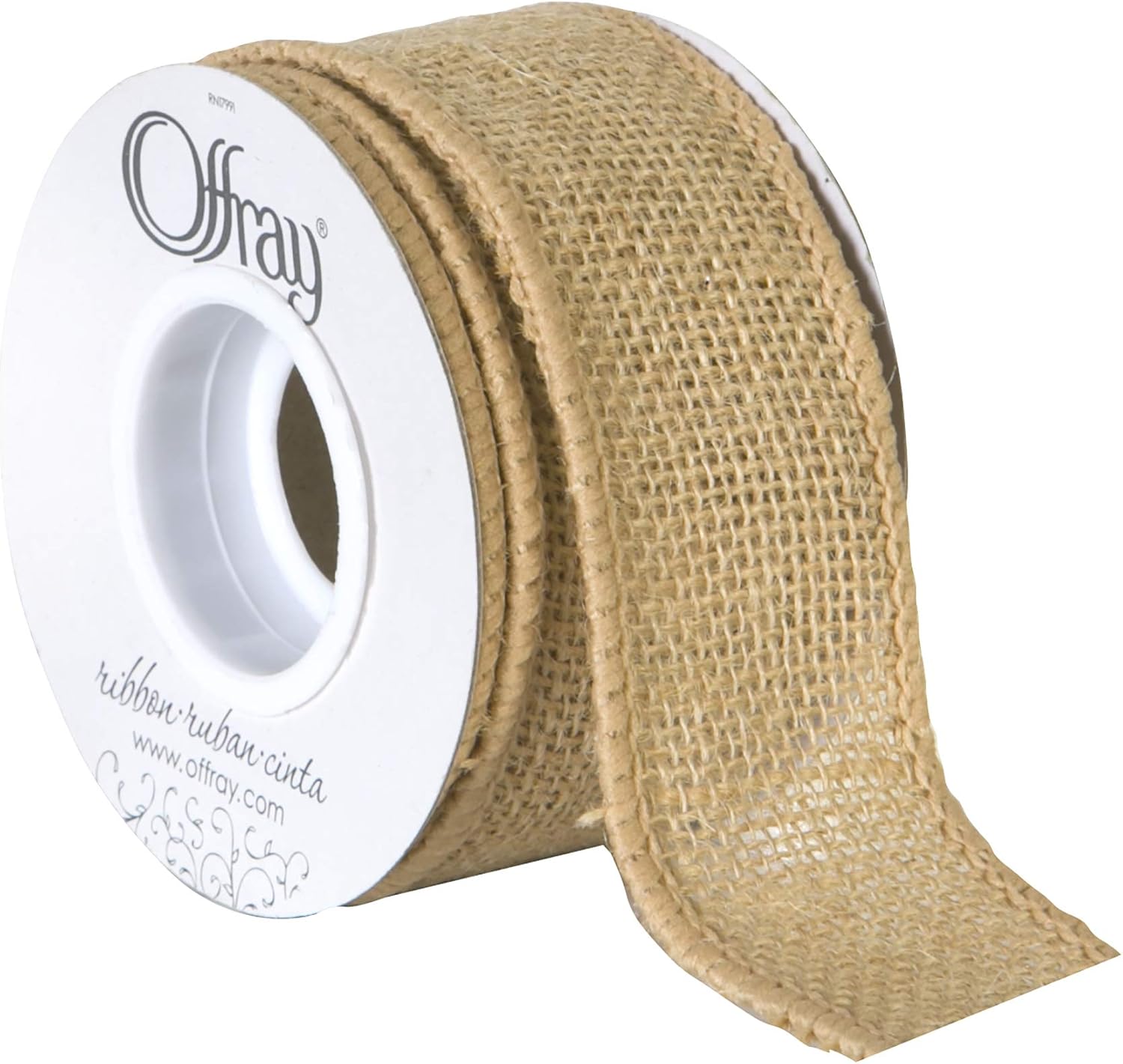 1 inch burlap ribbon
