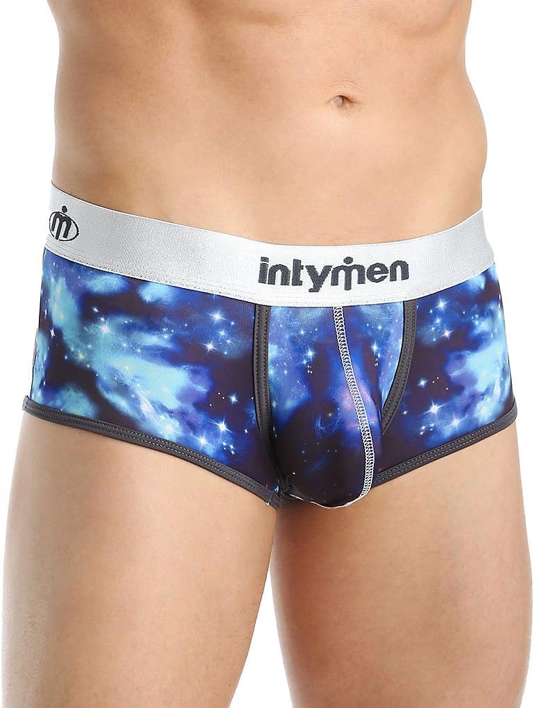 Intymen INT5632 GALILEO Cosmic Dust Blue Trunk Mens Underwear
