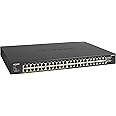 NETGEAR 48-Port PoE+ Gigabit Ethernet Unmanaged Essentials Switch (GS348PP) - with 24 x PoE+ @ 380W, Desktop or Rackmount