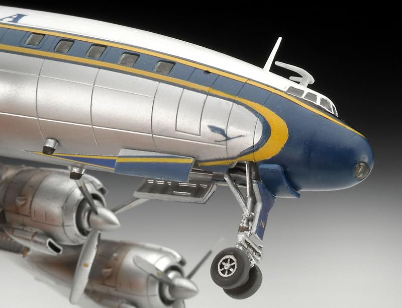 Lockheed L.1049G Super Constellation Luf 63745 Maquette en plastique non construit/non peint à l'échelle 1/144 avec accessoires