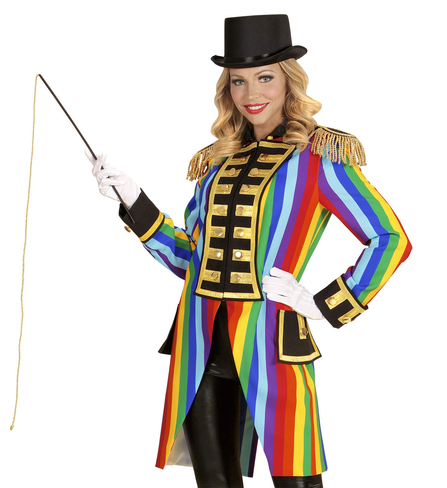Widmann Women's Dress Coat Rainbow Parade Costume