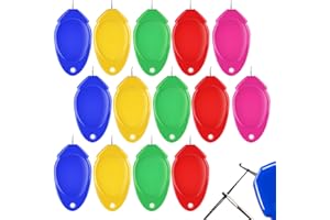 Fedmut 35PCS Needle Threaders for Hand Sewing, Sewing Machine Needle Threader Simple Thumb Shape with Clear Box for Craft Work, Sewing Machine, Embroidery Floss and Cross-Stitch - 5 Colors