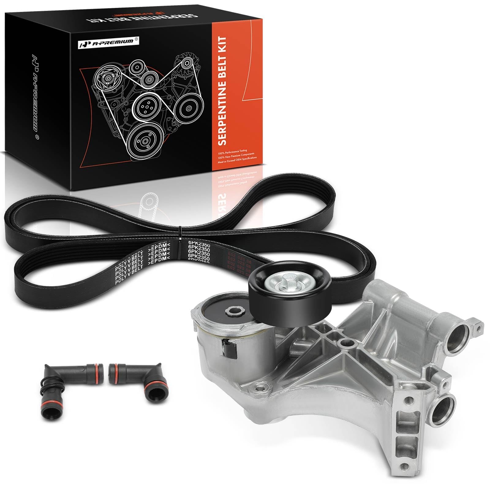 A-Premium Engine Serpentine Belt Drive Kit Compatible With Dodge Grand Caravan 2011