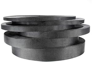 West Coast Paracord Nylon Webbing - Flat Rope - All-Purpose Heavy Duty Strap - for Gardening, Cargo Straps, Crafting, Fishing Lines, Marine