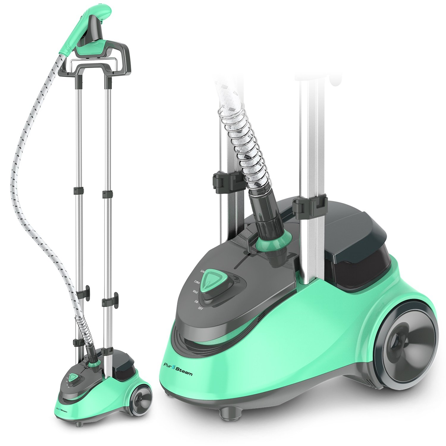 PurSteam Full Size Garment Fabric Steamer Professional Heavy Duty