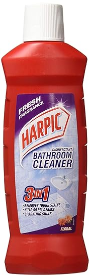 Harpic Bathroom Cleaning Liquid - 500 ml (Pack of 2, Floral)