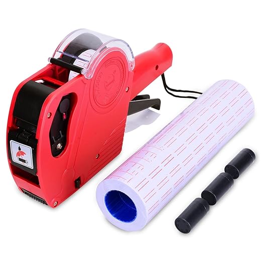 10 Rotoli Etichette Prezzo Per Pistola MX-5500 - 6000 Pezzi Totali