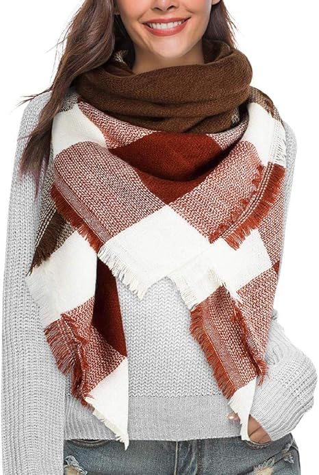 Heekpek Damen Schal Winter - Kuscheliger Chunky Schal 230cm In Verschiedenen Farben