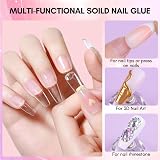 Makartt Nail Glue 3D Gel for Nail Art Press-Ons Long Lasting UV/LED Cure view 3
