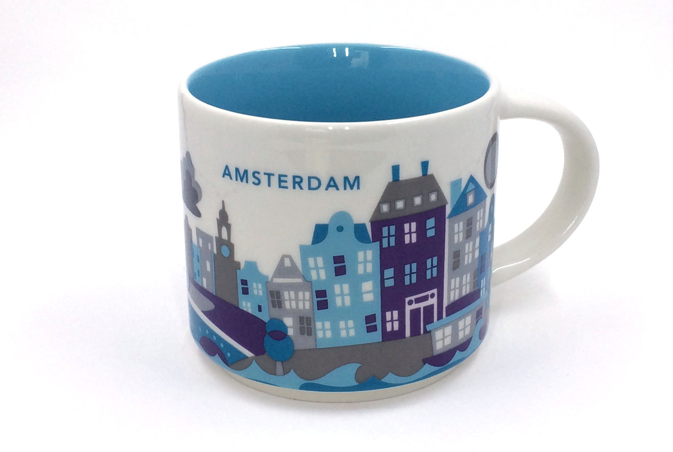 Starbucks Mug YAH Amsterdam You are here Collection - 14 fl oz / 414 ml