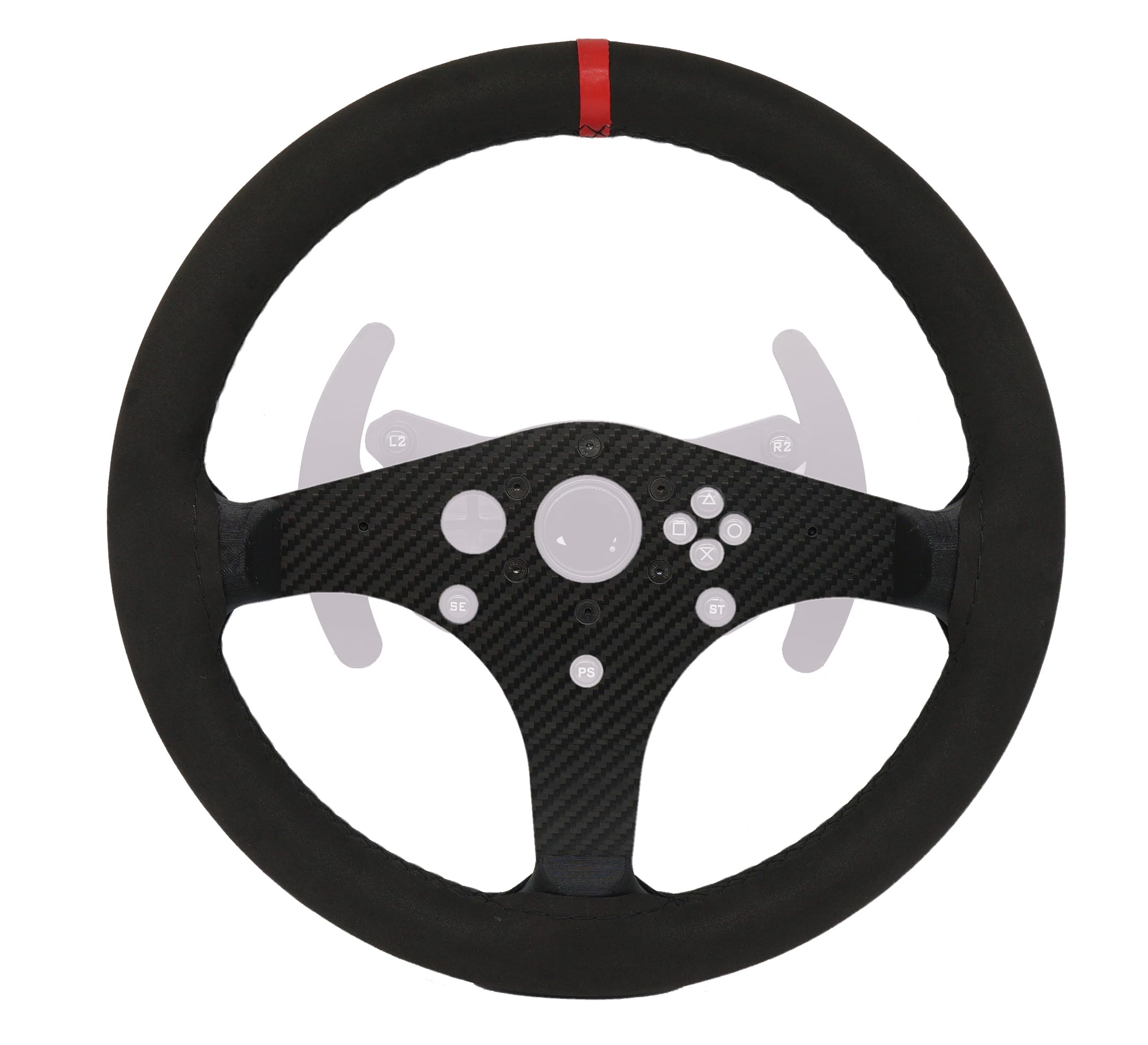 SIMPUSH 13inch/33cm Steering Wheel Mod for T300RS T300GT