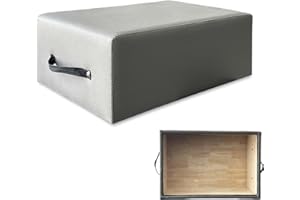 DWKWE Pilates Reformer Sitting Box ，Pilates Reformer Accessory Pilates Equipment Pilates Box for Stretching Balance Exercise Home Gym Pilates Accessories Christmas Birthday Valentines Day Gift