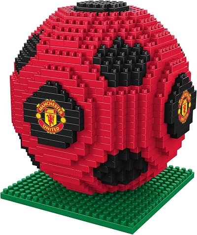 FOCO BRXLZ Manchester United FC 3D Construction Toy Championship Logo Set