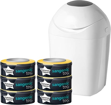 tommee tippee twist & click nappy disposal system starter kit