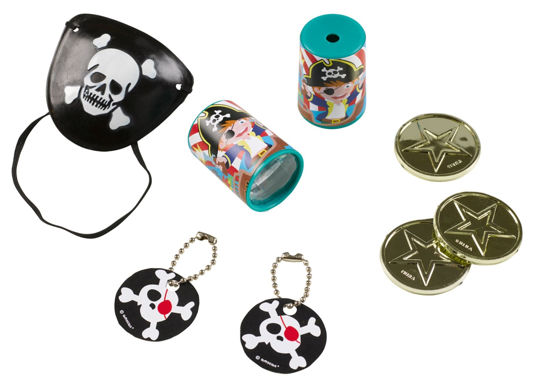 Amscan Party Bag Filler 24 Value Assorted Pack Pirate