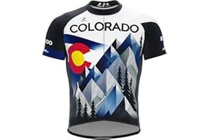 ScudoPro US State Colorado Short Sleeve Cycling Jersey