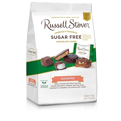 Russell Stover Sugar Free Assortment, 17.85 Ounce Bag, 4 Count