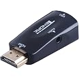Tendak Gold-Plated Active HD 1080P HDMI to VGA Converter Adapter Dongle with 3.5mm Audio for Laptop PC Projector HDTV PS3 Xbo