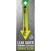 Leak Saver Direct Inject AC Leak Sealer | AC Stop Leak for Most HVAC Systems Up to 5 Tons | Works with All Systems &amp; AC Refrigerants | Made in the USA