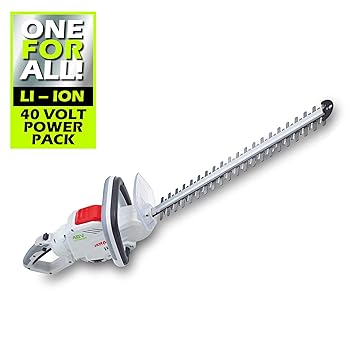 IKRA Akku Heckenschere IAHS 40-5425, Schnittlänge 54 cm, 40 V, Schnittstärke 18 mm