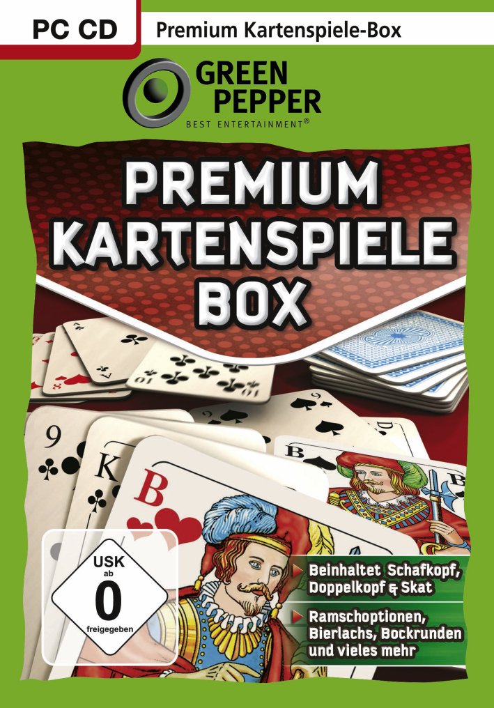 Premium Kartenspiele Box [Green Pepper] - [PC]: Amazon.de: Games