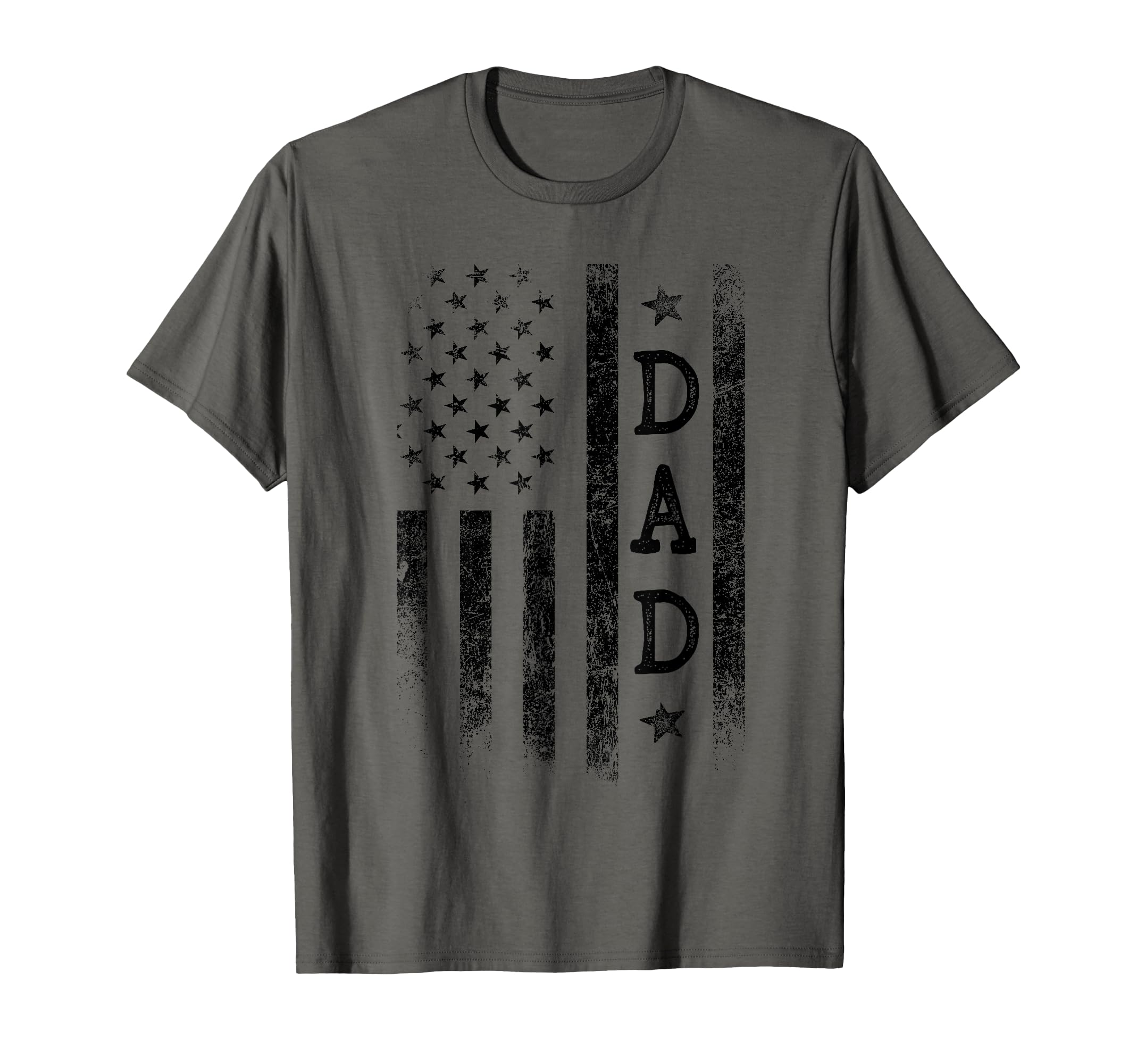 Photo 1 of Dad Patriotic American USA Flag Father's Day Dad T-Shirt for Men XL