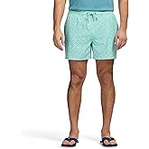 IZOD Men's Swim Trunks with Comfort Liner Saltwater Performance Upf50 Stretch Swimsuit 4" Inseam