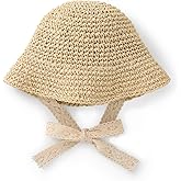 pureborn Baby Toddler Girls Straw Sun Hat Summer Beach Hat
