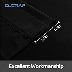 CUCRAF Custom Blackout Curtains for Bedroom Living