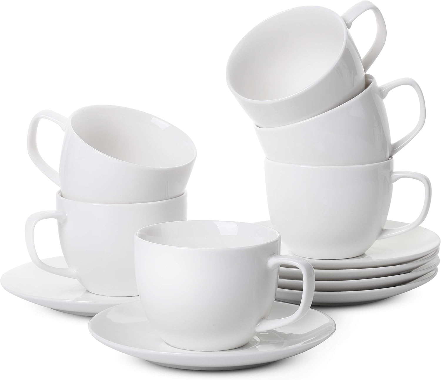 Cappuccino Cups, Coffee Cups, White Tea 