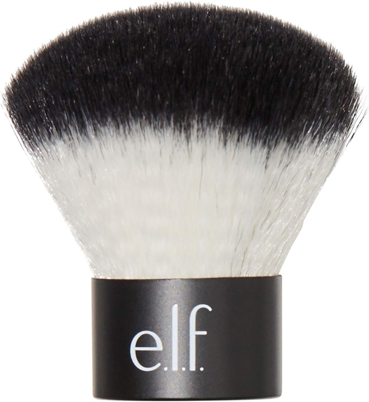e.l.f. Kabuki Face Brush, Travel-Sized Make-up Brush for Precise & Controlled Application On-The-Go, Vegan & Cruelty-Free