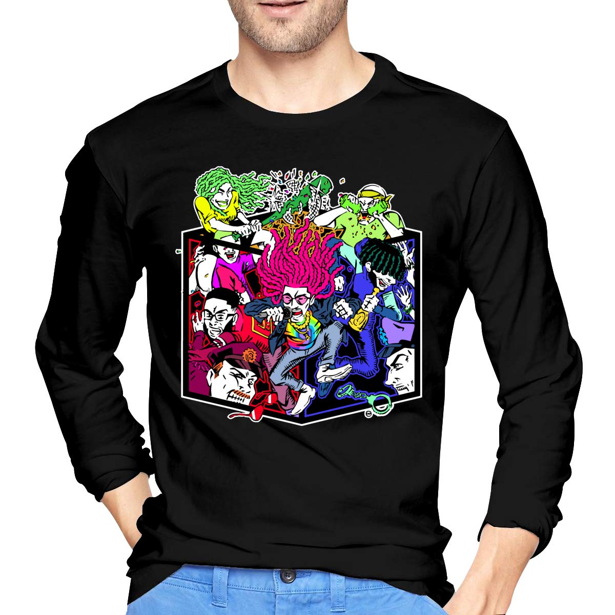 Ayaateg King Gizzard And The Lizard Wizard Comfort Tee Black Shirts