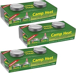 Coghlan's 450 Camp Heat, 2 Cans, 3 PACK