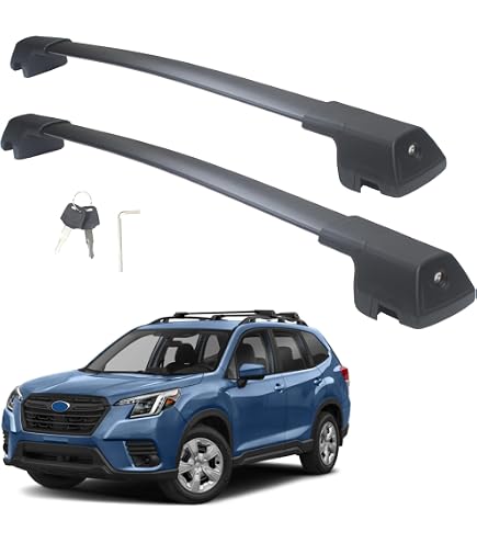 Thule Kayak Rack HEKA 260lbs Roof Racks Cross Bars Fit For Subaru Forester 2009 Roof Rails