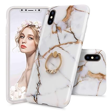 Amazon Imikoko Iphone X カバー Iphone Xs ケース マーブル
