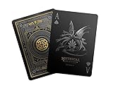 Mythical Creatures Playing Cards - Black, Silver