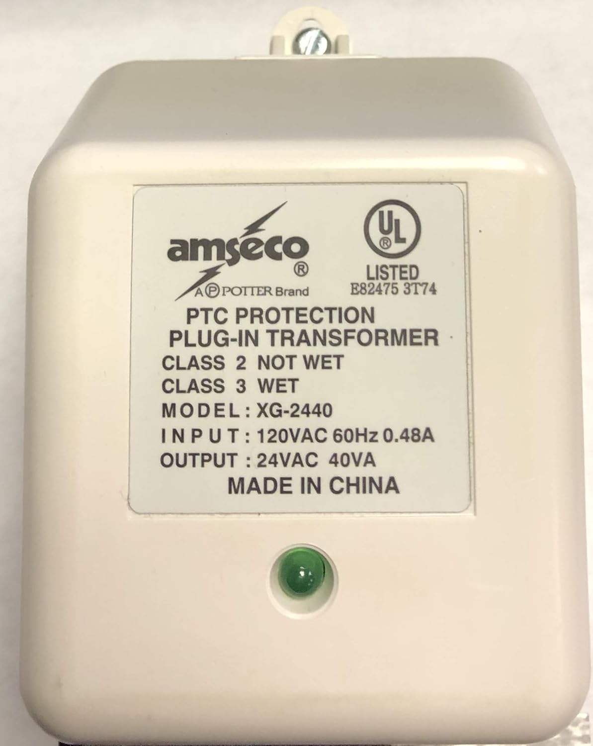 Amazon Com Amseco Xg 2440 Class 2 3 Wet Transformer Power Supply 24vac 40va Camera Photo