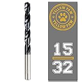 15/32 Inch Drill Bit for Metal - Industrial Grade