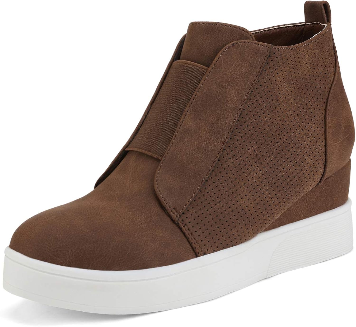 ankle wedge sneakers