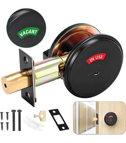 Schlage B571-626 Door Bolt Occupancy Indicator (Satin Chrome
