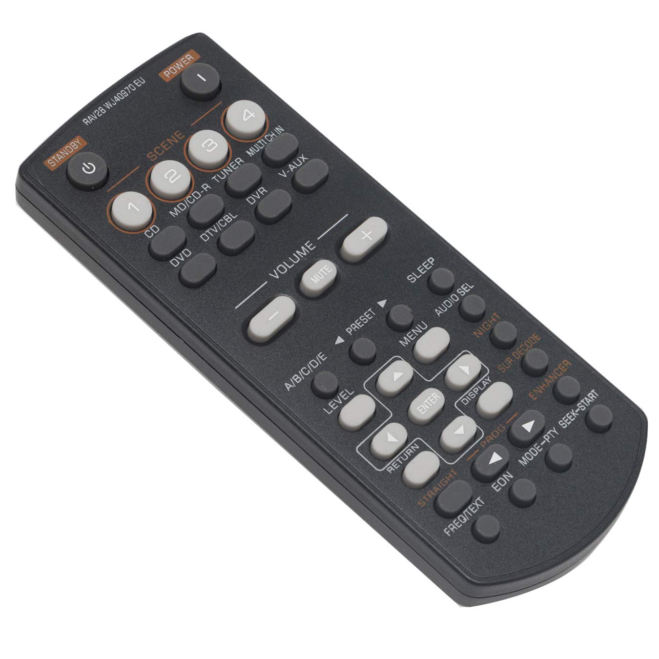 VINABTY RAV28 WJ40970EU Replacement Remote Control Fit for Yamaha Home Theater System RAV28-WJ40970EU