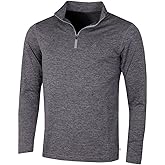 Calvin Klein Men's Harlem 1/4 Zip Lightweight Technical CK Golf Sweater