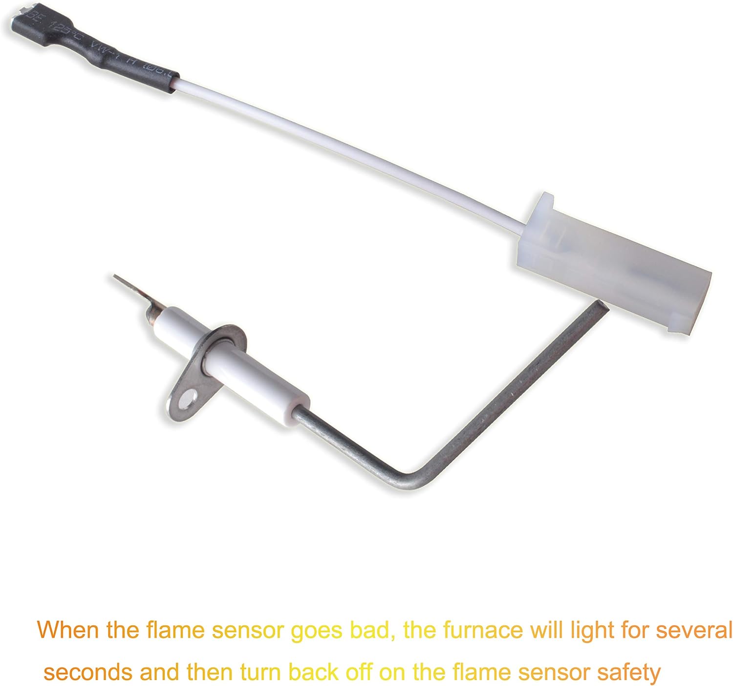 Poweka LH680014 LH680534 Flame Sensor Replacement for Carrier Bryant Payne Day & Night Furnace LH33WZ511 LH33WZ515 - - 